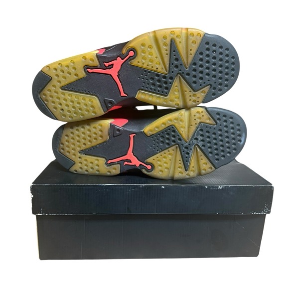 Air Jordan 6 Retro BG Black Infrared Size 6Y Excellent Condition With Box - Picture 5 of 8